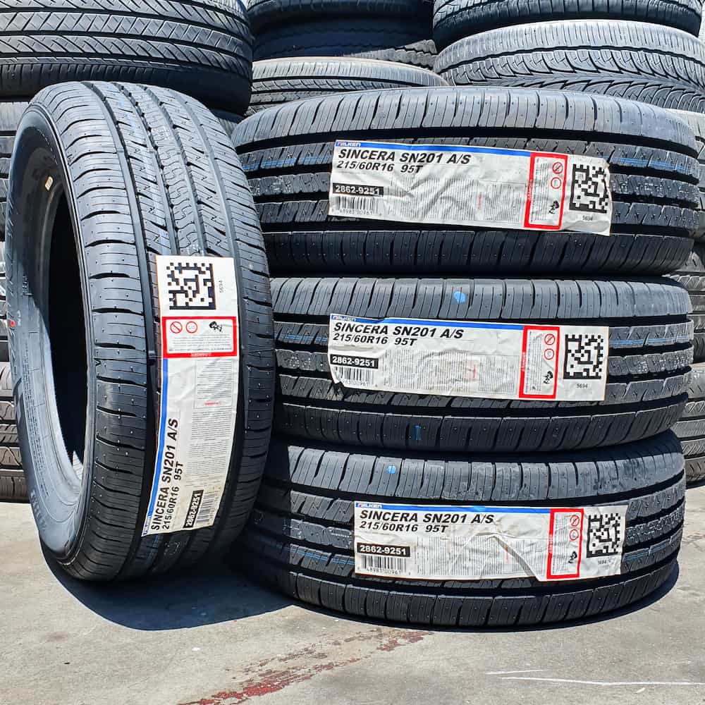 Set of 4 New Tires