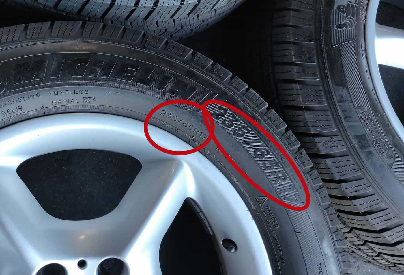 tire sizes